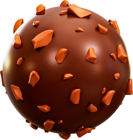 3d Chocolate Ball